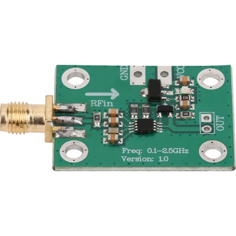 Détecteur de signal RF logarithmique AD8313, wattmètre de sortie logarithmique 0,1-2,5 GHz, contrôleur (1/5)