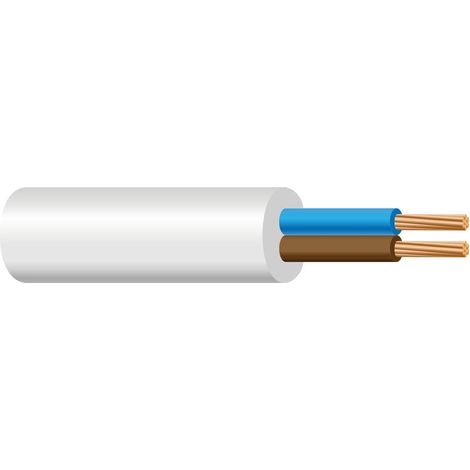 CABLE MANGUERA 500V BL.2x1 (25M)