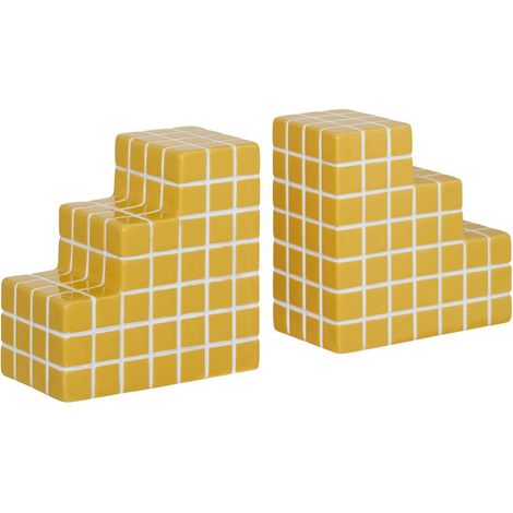 Fermalibro da piscina 14,9x8,1x14,9cm giallo - Atmosphera créateur d'intérieur