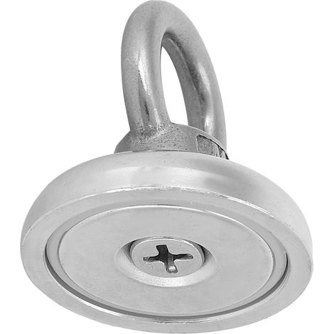 Élévateur magnétique pour hameçons, outil de pêche, accessoire robuste, revêtement N35 à 3 couches, environ 29 kg (1/5)