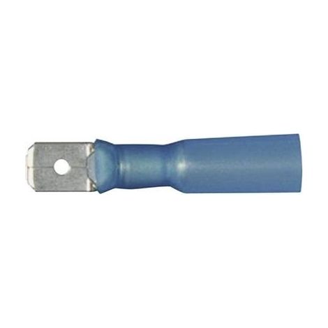Vogt Verbindungstechnik 3911h Spina piatta con guaina termoretraibile Larghezza spina: 6.3 mm Spessore spina: 0.8 mm 18