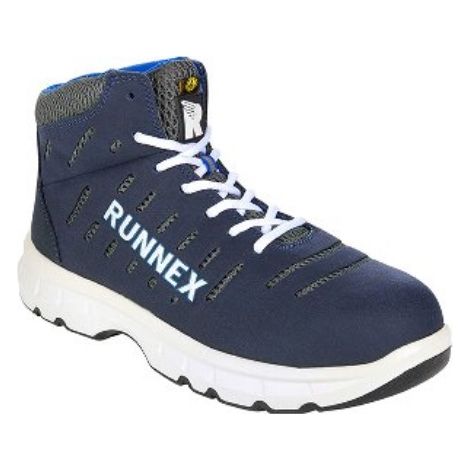 RUNNEX® S1P ESD-Sicherheitsschnürstiefel FlexStar blau/weiß/grau W11, 5174 Gr.42 (1/2)