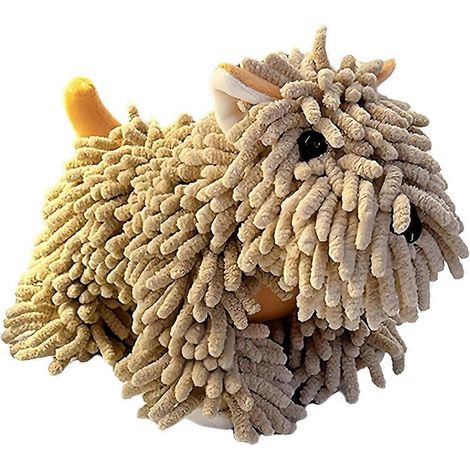 Niedliches, welpenförmiges Badetuch für Bad und Küche. Weich, flauschig und saugfähig. Ein tolles Geschenk für Hundeliebhaber. Farbe: Braun. (1/5)