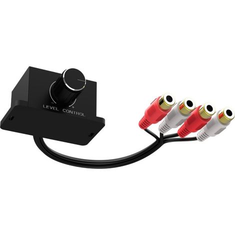 Potentiometer für Autoradios, RCA-Stereo-Lautstärkeregler für Autoverstärker, universeller Verstärkungsregler