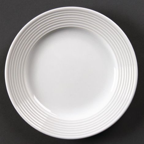 Assiettes À Bord Large Linear 150mm (Lot de 12) - Ref U089 - Olympia (1/4)