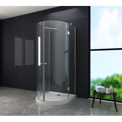 U-Duschkabine SOLUS 100 x 100 x 195 cm (1/3)