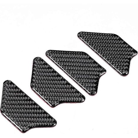 4-teiliges Set Türverkleidungsaufkleber aus Kohlefaser für den Innenraum, passend für R MK6 2008-2012