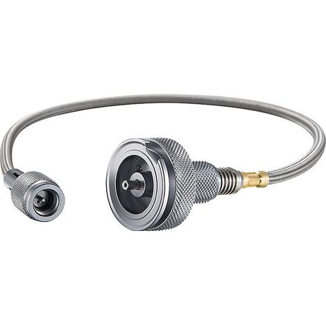 Adaptateur de bouteille de gaz pour camping, randonnée, pique-nique, trekking, utilisation en intérieur. Alliage d'aluminium. Convertisseur de bouteille de gaz. (1/5)