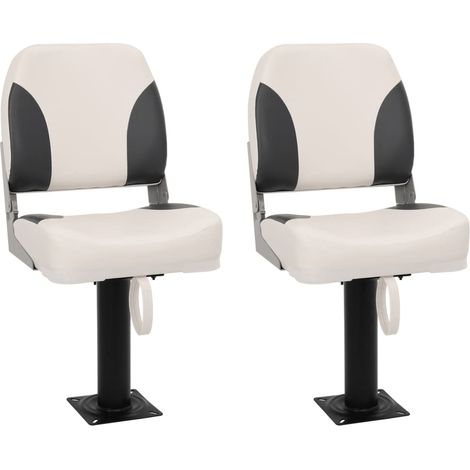 Maison Exclusive - Sedili per Barca 2pz con Supporto Girevole 360° (1/5)