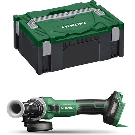 Hikoki – Meuleuse d'angle 125mm 18V – Moteur sans balais – Interrupteur résistant à la poussière – Poignée anti-vibration 3 positions (1/5)