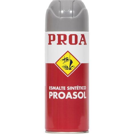 SPRAY PROASOL SINTÉTICO 400 ML, Gris medio Ral 7042 0.4lts