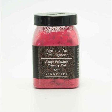 Pigment pour création de peinture - pot 110 g - Rouge primaire
