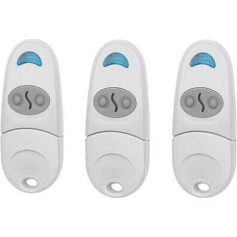 Telecommande d'origine Came TOP432NA 3 pieces. Frequence de code fixe 433,92 MHz,TRIMEC-