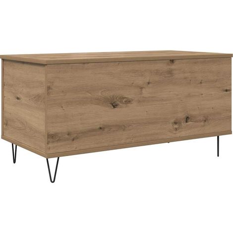Maison Exclusive - Mesa de Café Roble artisan 90 x 44.5 x 45 cm