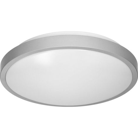 Orno SELENE plafoniera grigia classica rotonda IP54
