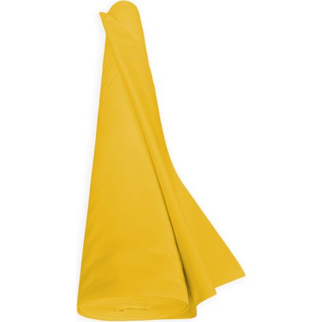 Tessuto Vertigo Tenda da Sole Impermeabile 100% – Poliestere H 150 cm, Venduto a Metro – Ideale per Esterni, Gazebo, Verande Giallo Unito