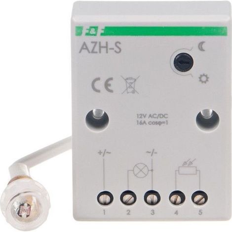 Dispositivo de control ff azh-s-12v umbral de luz ajustable IP65 (1/3)