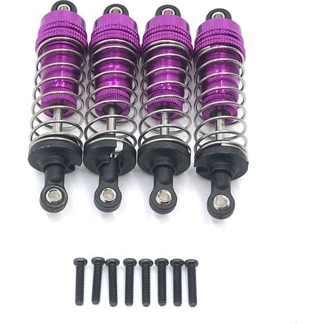 4 ammortizzatori in metallo per ricambi auto 124019 124018 144001, accessori di aggiornamento.