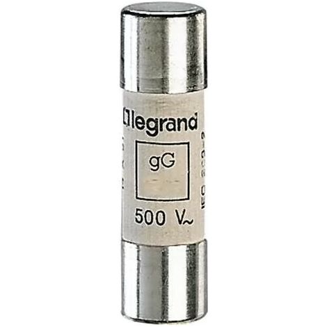 Legrand 014320 - 20A cylindrical industrial cartridge - gG - 14x51 mm - without striker