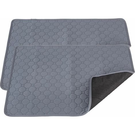 Green Mobility-2X Tapis éducateurs pour Chiens, Tapis Propreté Chiot Lavable, Ultra Absorbant, Réutilisables Alese pour Animaux Domestiques Apprentissage,L-100x72cm (1/5)