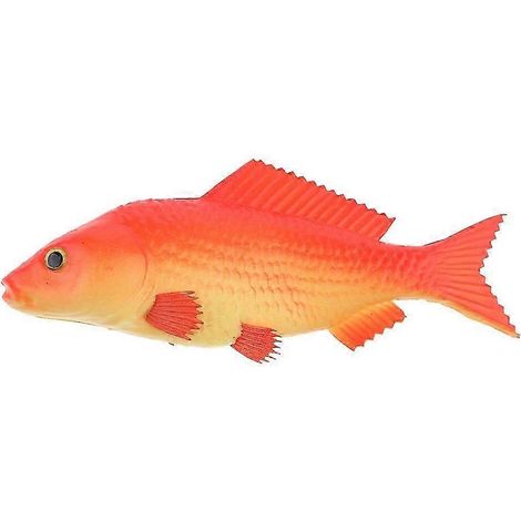 Décoration artificielle en forme de carpe pour aquarium-Red-Small (1/5)