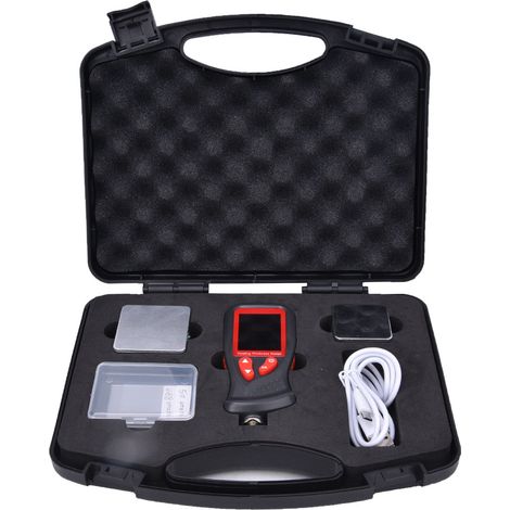 Détecteur numérique portable de peinture auto, jauge d'épaisseur de revêtement pour voiture, testeur de carrosserie, mesureur de couche, appareil de contrôle qualité. (1/5)