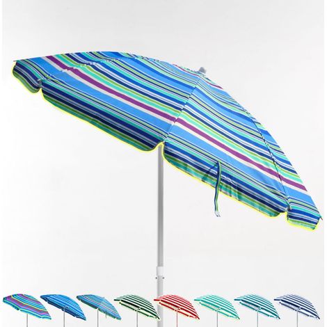 Sonnen Strandschirm Leicht Baumwolle 180 cm Taormina - Meeresphantasie 4