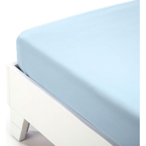 Drap Housse Coton – Drap Doux, Respirant et Durable, Lavable, disponible en 90x200, 130x200 et 180x200 cm - Linge de Lit (1/2)