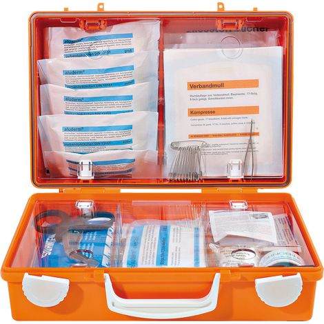 Trousse de premiers secours San, CD Standard, DIN 13157 avec extension
