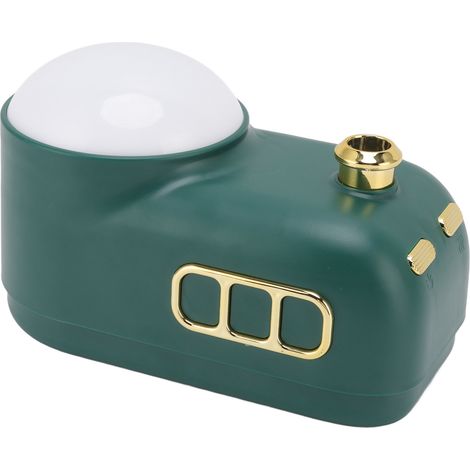 Mini Humidificateur d'Air USB Silencieux avec Projection LED pour Chambre et Salon, Vert (1/5)