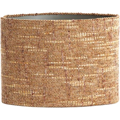 Light & Living - lampenschirm - Osire - braun - textil - E27 -