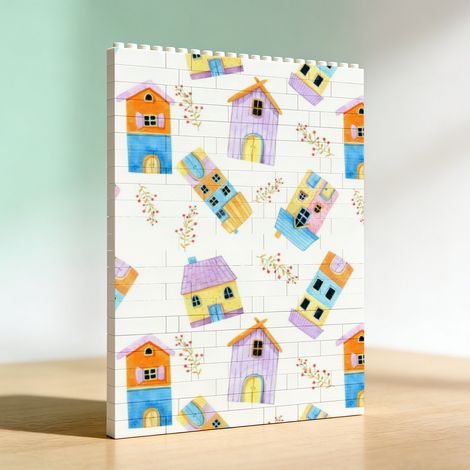 Cadre en briques, cadeau romantique pour adulte (1/5)