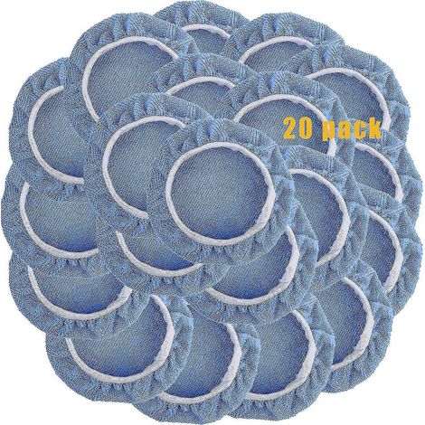 20 coussinets en feutre de microfibre polie (1/5)