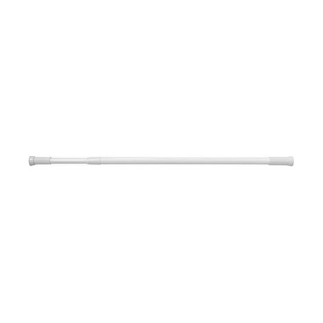 BASTONE PER DOCCIA AD 1 LATO ESTENSIBILE- Bianco 70-120 cm- SPIRE- pezzi 1