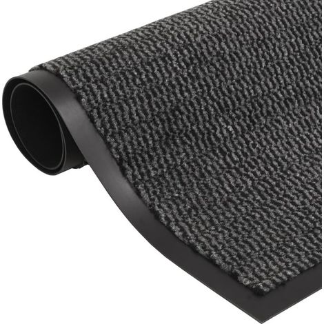 Paillasson rectangulaire 120 x 150 cm Anthracite XL (1/4)