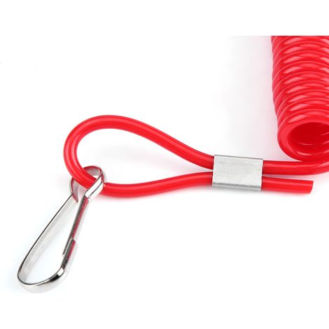 Cordon de sécurité pour coupe-circuit d'urgence d'allumage de moteur hors-bord Tohatsu (1/5)