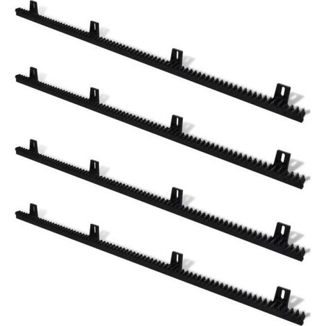 Crémaillère - Non spécifié - 4 pcs - Nylon renforcé - 800 kg - Portail coulissant (1/4)