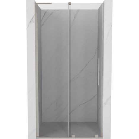 Mexen Velar L porte de douche coulissante 110 cm, transparent, nickel brossé - 871-110-003-01-97 (1/5)