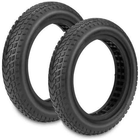 Dos neumáticos sin cámara Alogy de 8,5" para patinete Xiaomi Mijia M365/ Pro/ M187. (1/5)