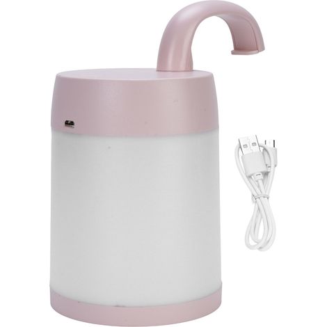 Lámpara de noche portátil recargable con asa, 3 temperaturas y regulador continuo – Ideal para dormitorio, camping y viajes (1/5)