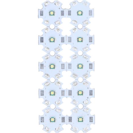 Ampoule à puce LED super lumineuse 3W 6000-6500K, ampoule blanche pour la circulation, le paysage et l'intérieur (1/4)