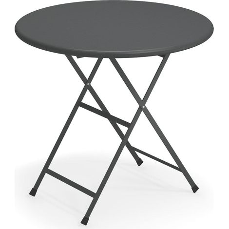 EMU Arc En Ciel Table ronde Pliable 80 Fer Ancien 22