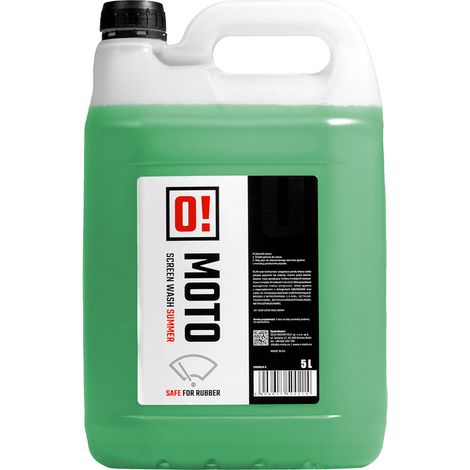 Liquido lavavetri estivo OMOTO 5L O Detergente per parabrezza estivo (OMOTO)