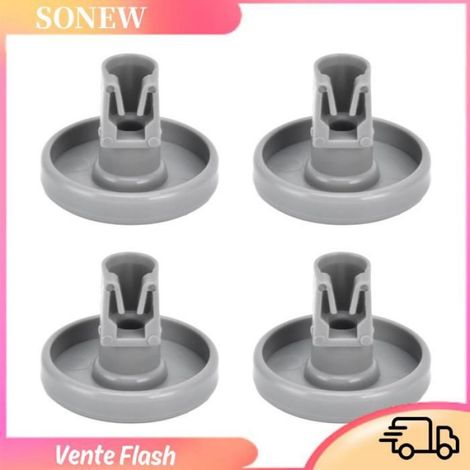 Roue Lave-vaisselle - Diamètre 40 mm - Pour Panier Inférieur - Compatible Favorit Privileg Zanussi - 4 Pièces (1/5)