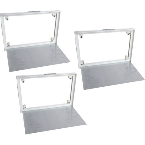Trappe de Visite à Carreler Semin - 250 mm x 330 mm - Accès sous Baignoire et Pièces Humides (lot de 3) (1/4)