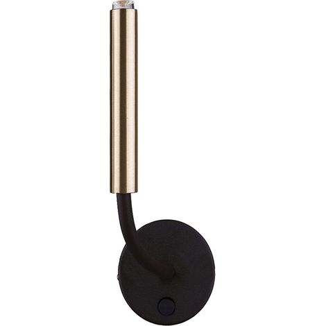 Wandlampe mit Schalter Messing Metall G9 vielseitig