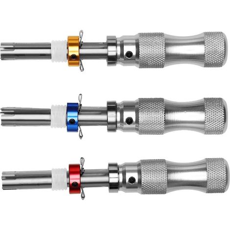 SJLERST Jeu de clés à cliquet，Jeu de clés à outils tubulaires en acier inoxydable, fournitures industrielles Dia 7.0 7.5 8mm avec boîte de rangement Type B (1/5)