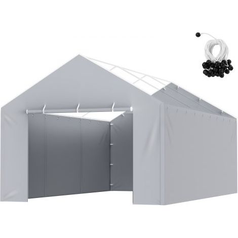 Toile d'auvent de rechange abri de voiture - 6 - 1 x 3 - 7 m (1/5)