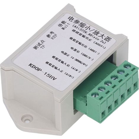Convertisseur élévateur/abaisseur CC à plage réglable, amplification et réduction de tension du signal analogique, alimentation KDOP 15HV (1/5)