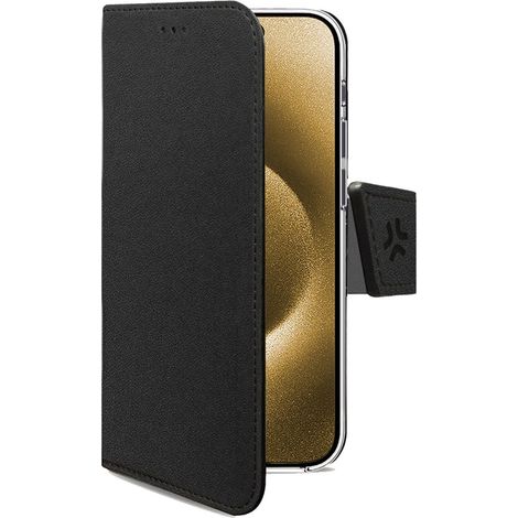 Étui portefeuille pour iPhone 17 Air, noir, cuir écologique